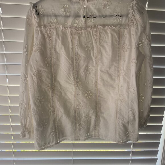 J. Crew Daisy Long Sleeve Blouse - Picture 6 of 11